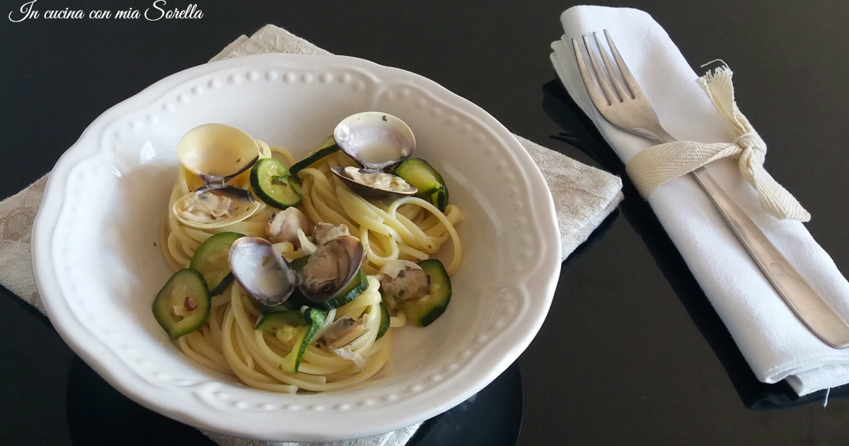 Pasta alle vongole e zucchine