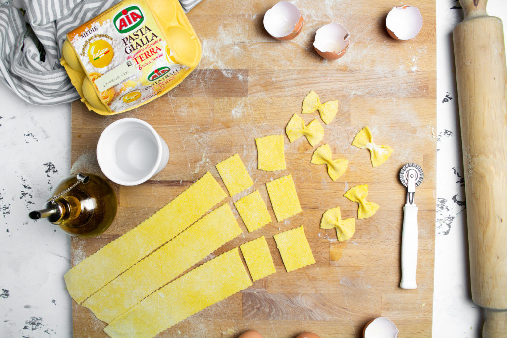 Pasta all’uovo senza macchinetta