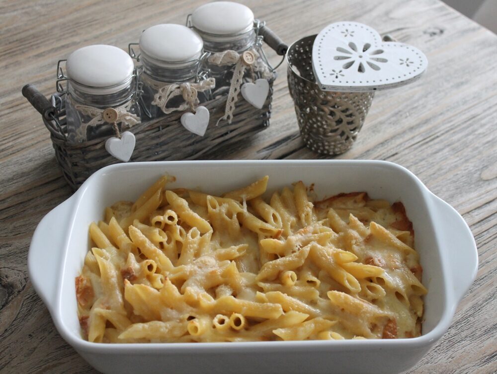 Pasta bianca al forno
