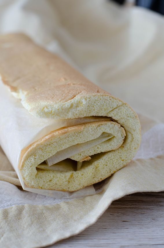 Pasta biscotto per rotoli farciti