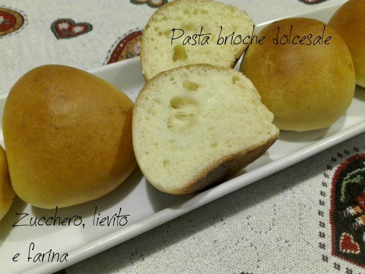 Pasta brioche dolcesale