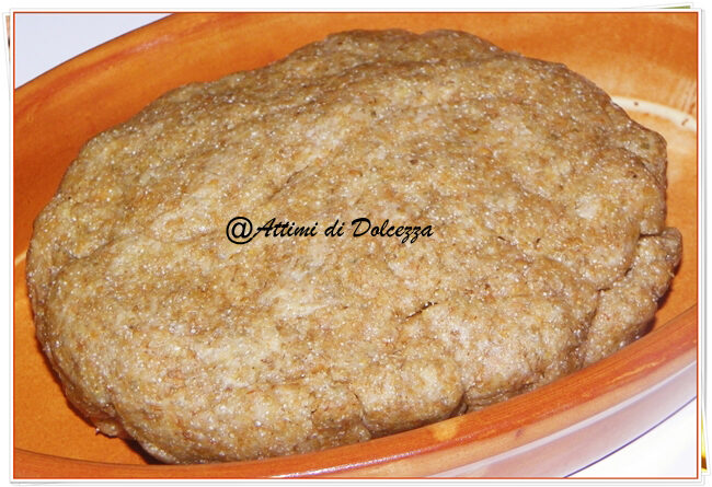 Pasta bris integrale all’olio