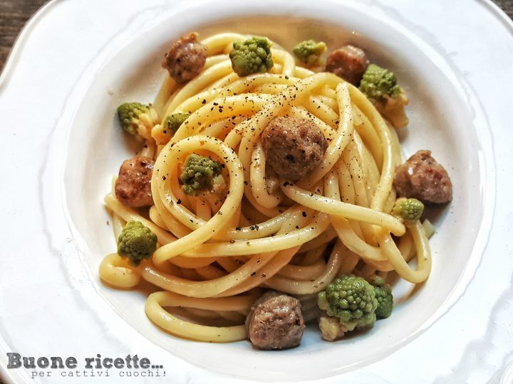 Pasta broccoli e salsiccia