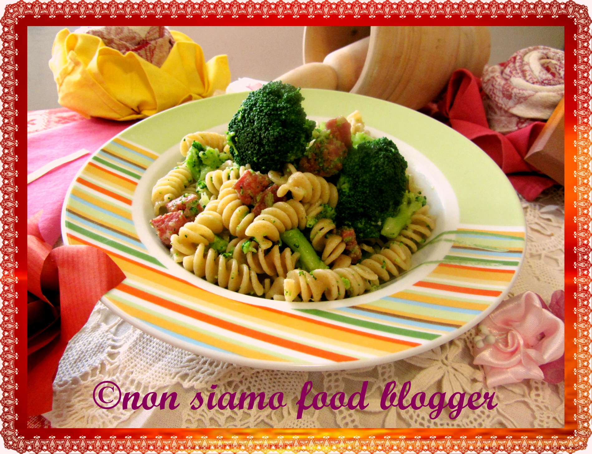 Pasta broccoli e salsiccia