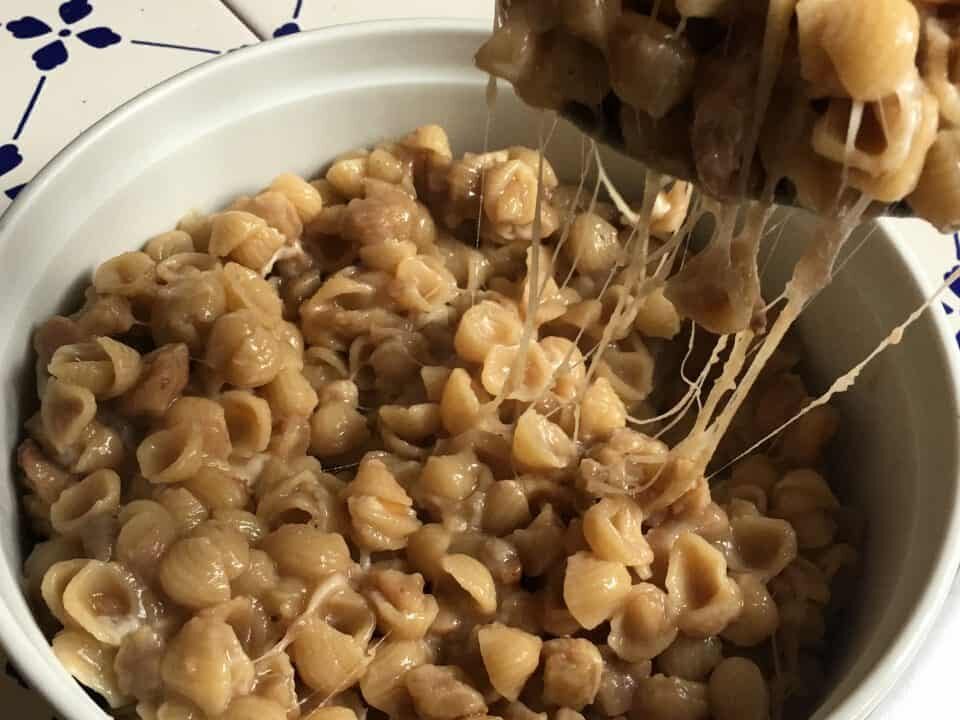 Pasta castagne e provola: primo buono e insolito