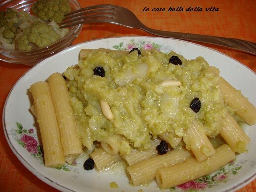 Pasta chi vruocculi arriminata
