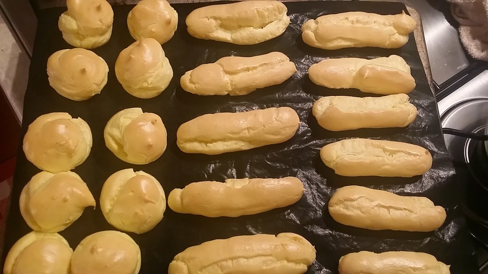 Pasta choux con il bimby per bignè ed eclair fatti in casa…ricetta base
