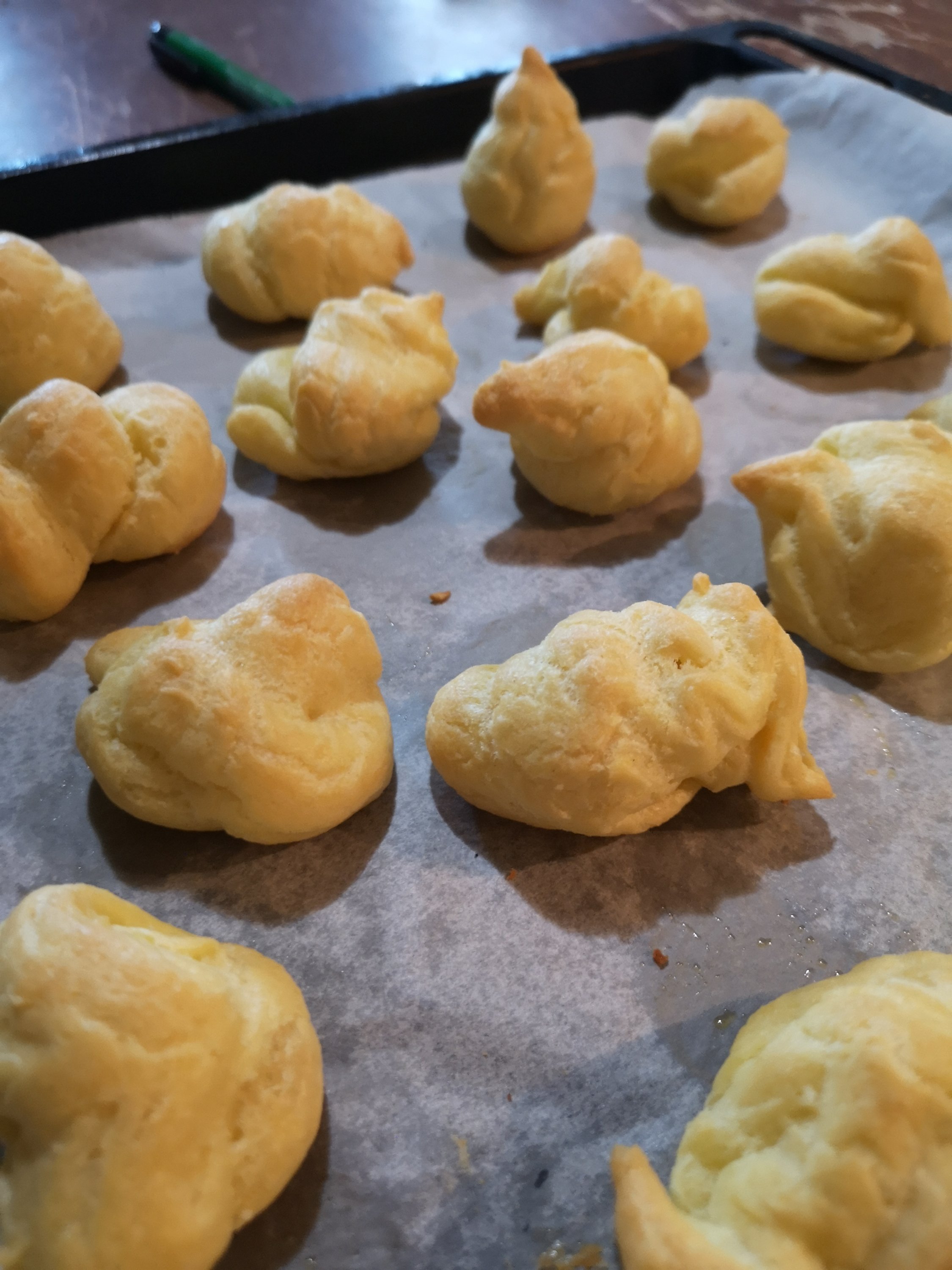 Pasta choux senza burro