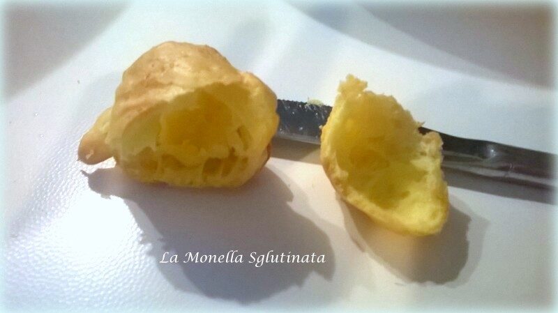 Pasta choux senza glutine