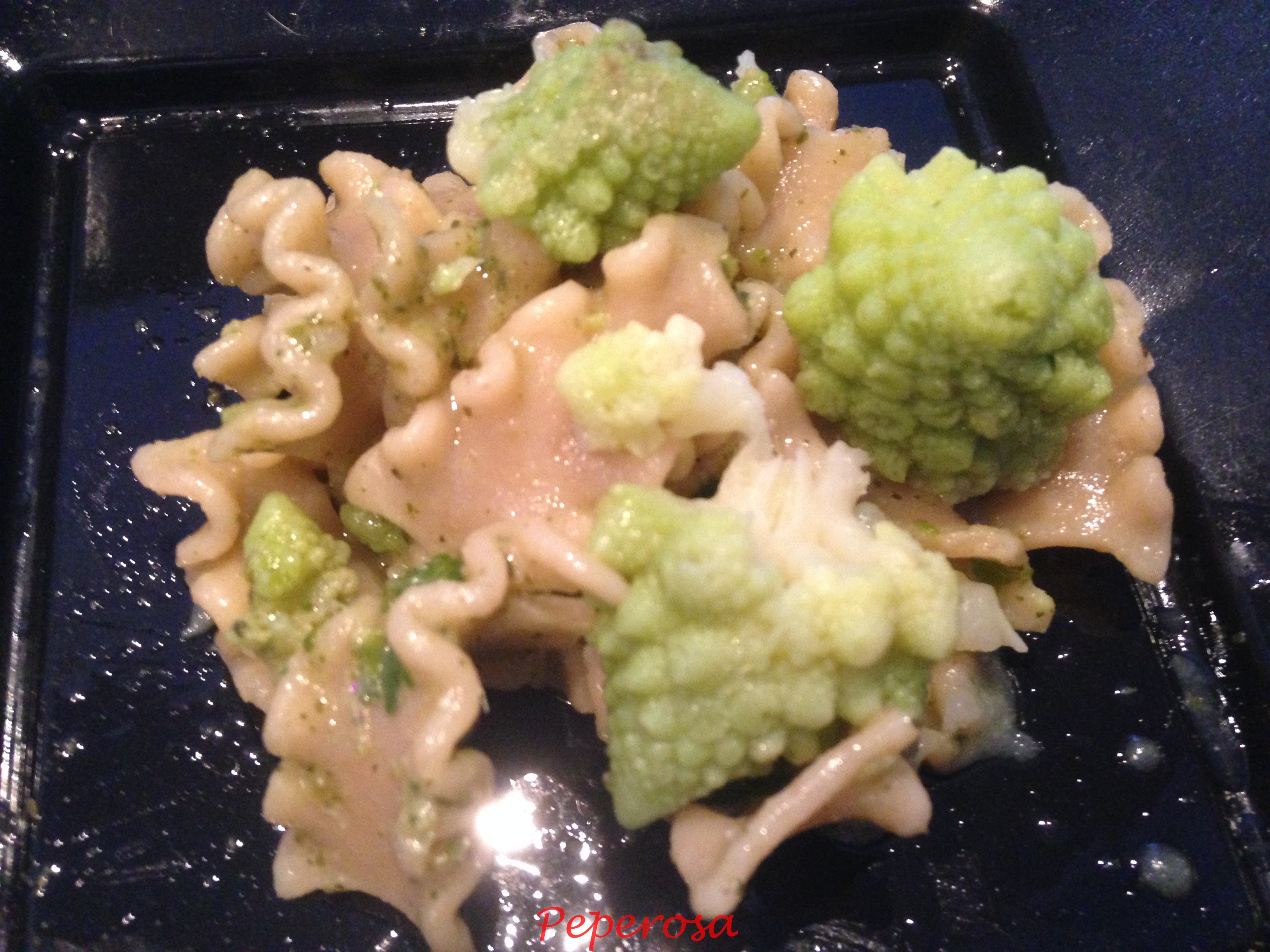 Pasta col broccolo romanesco