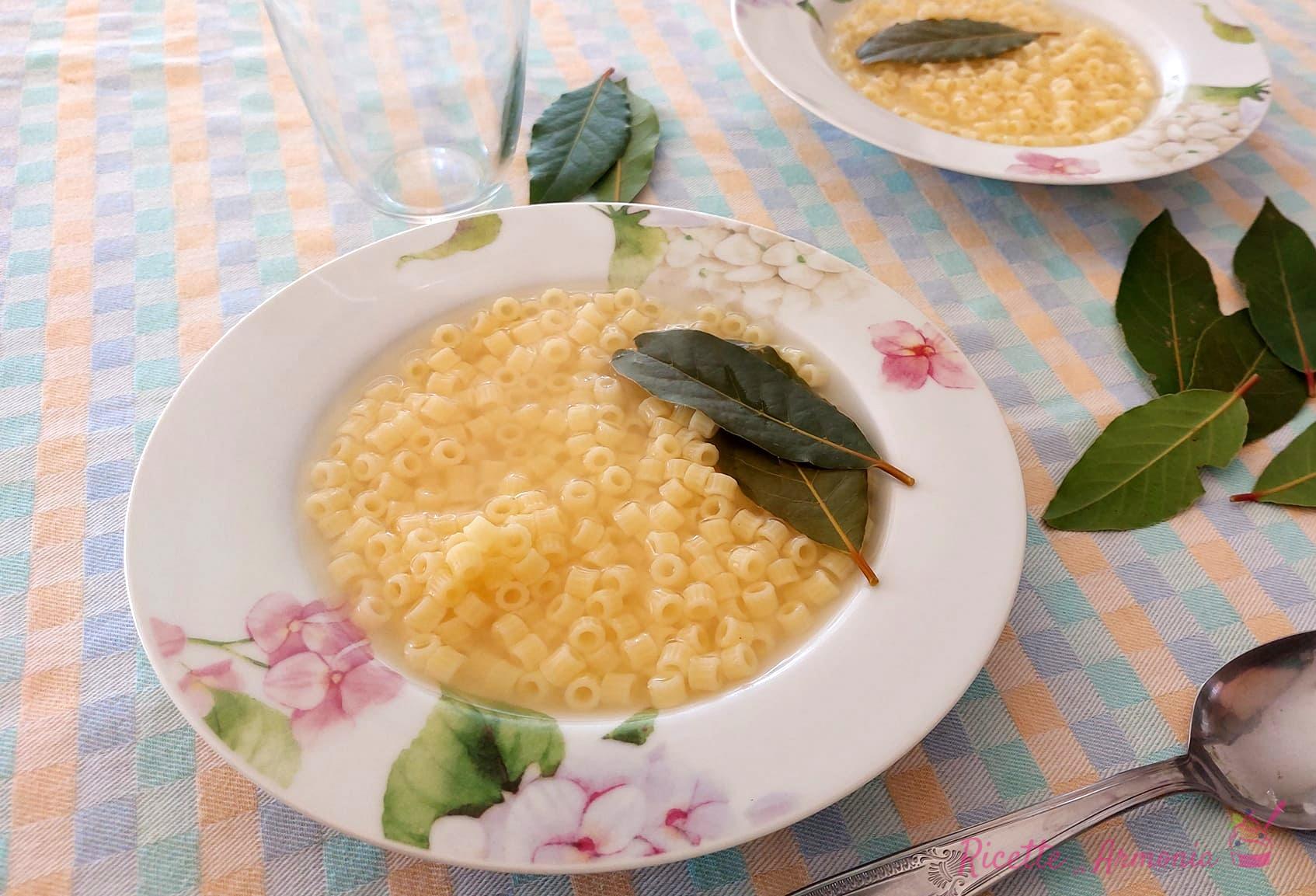 Pasta con alloro