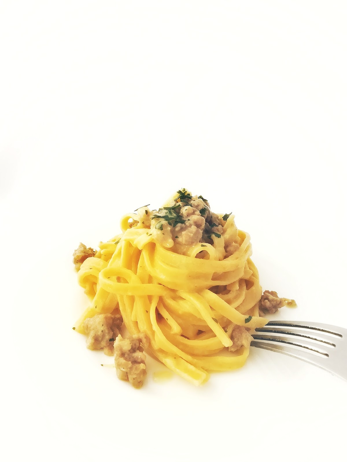 Pasta con birra e salsiccia ovvero con poco fai un figurone!