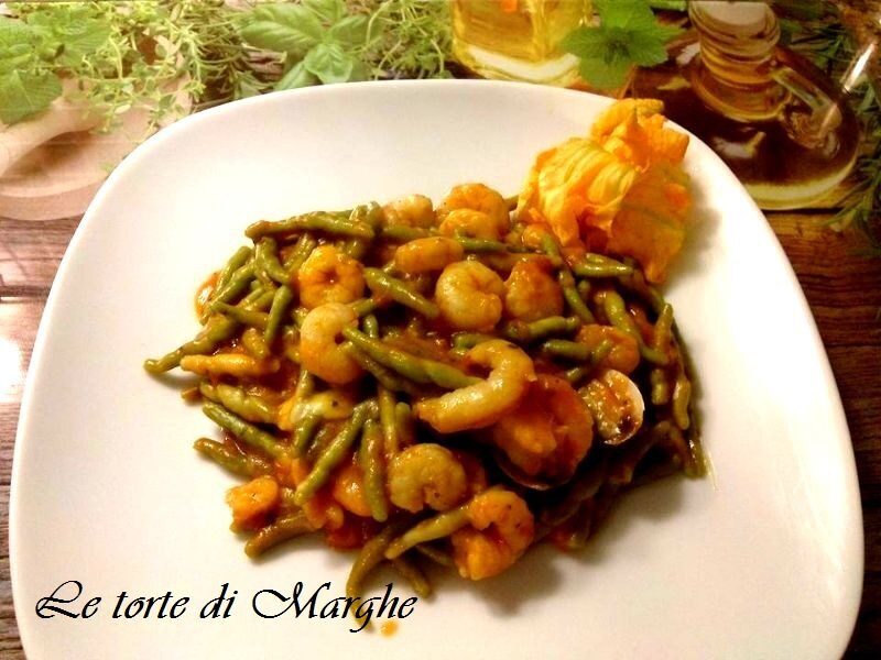 Pasta con capesante e gamberi ricetta…