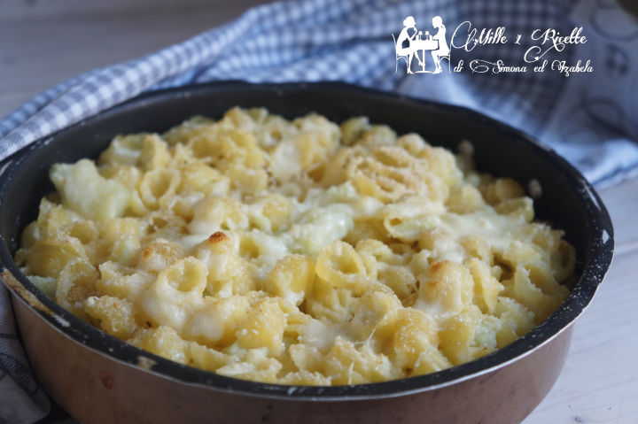 Pasta con cavolfiore gratinata al forno
