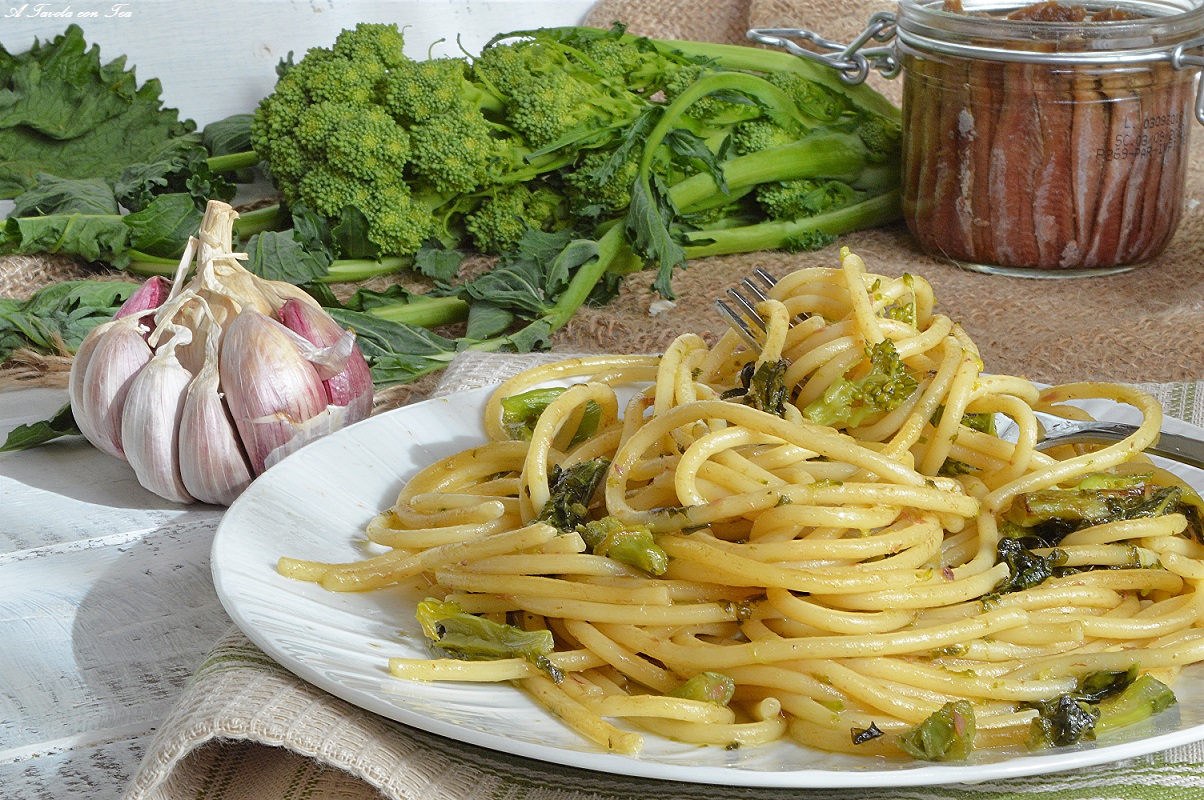 PASTA CON CIME DI RAPA: primo piatto veloce