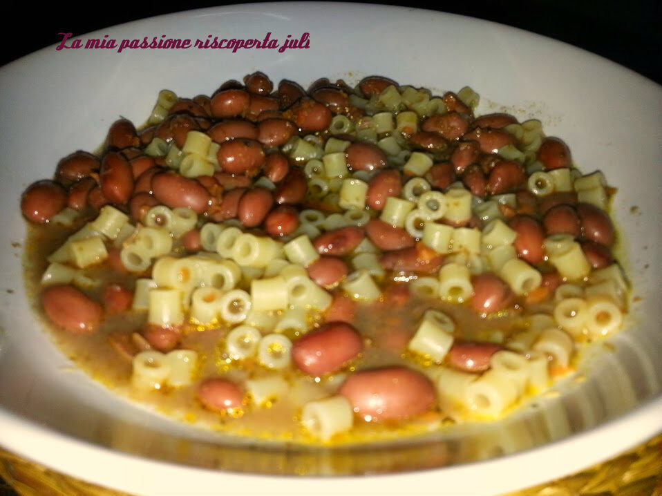 Pasta con fagioli