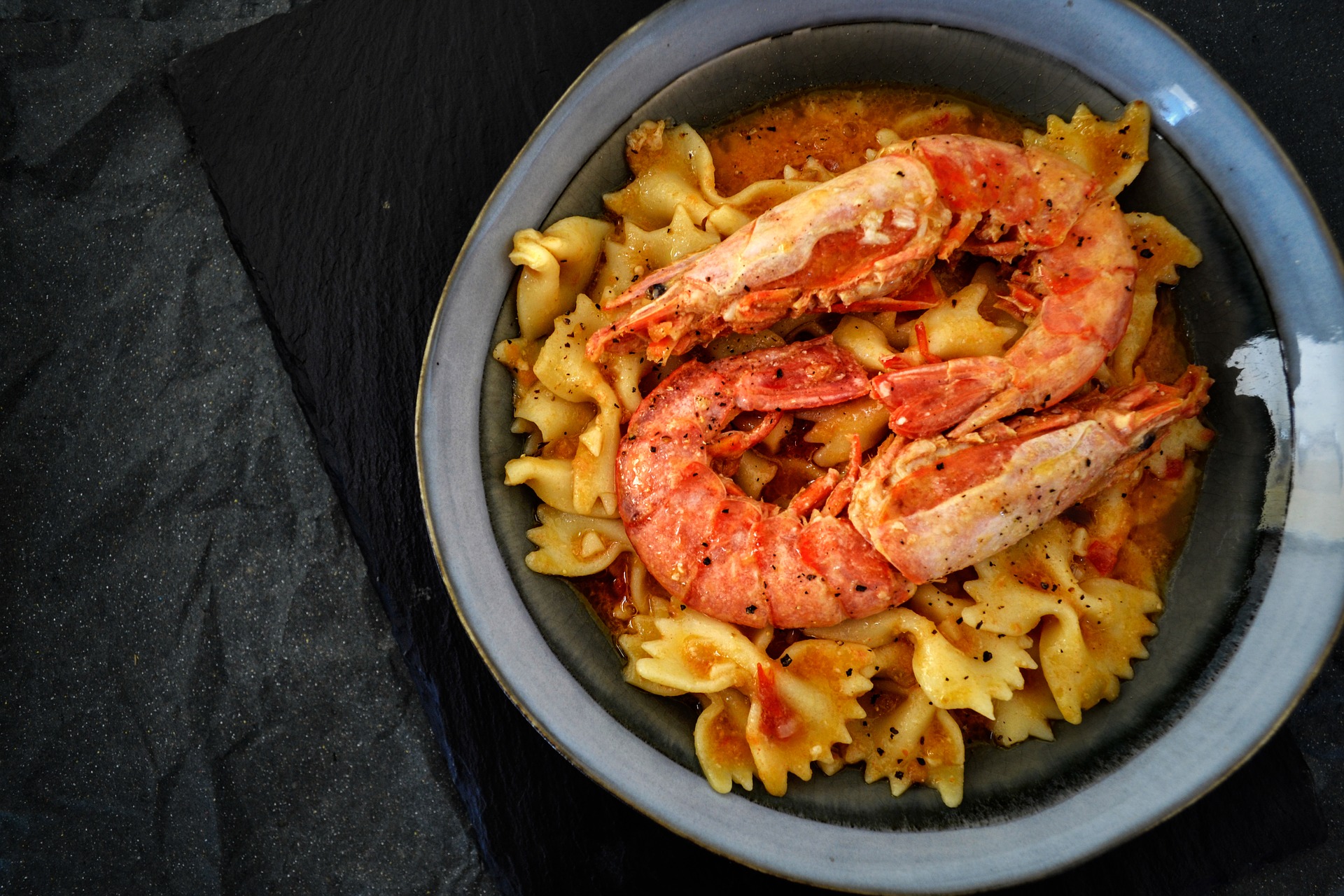 Pasta con i gamberi: ricetta veloce e semplice
