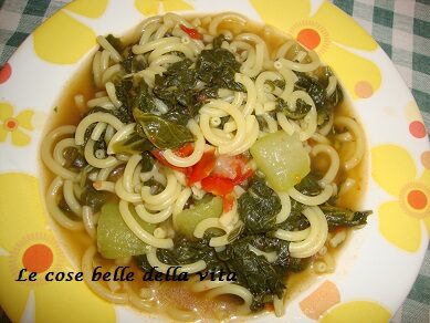 Pasta con i tenerumi