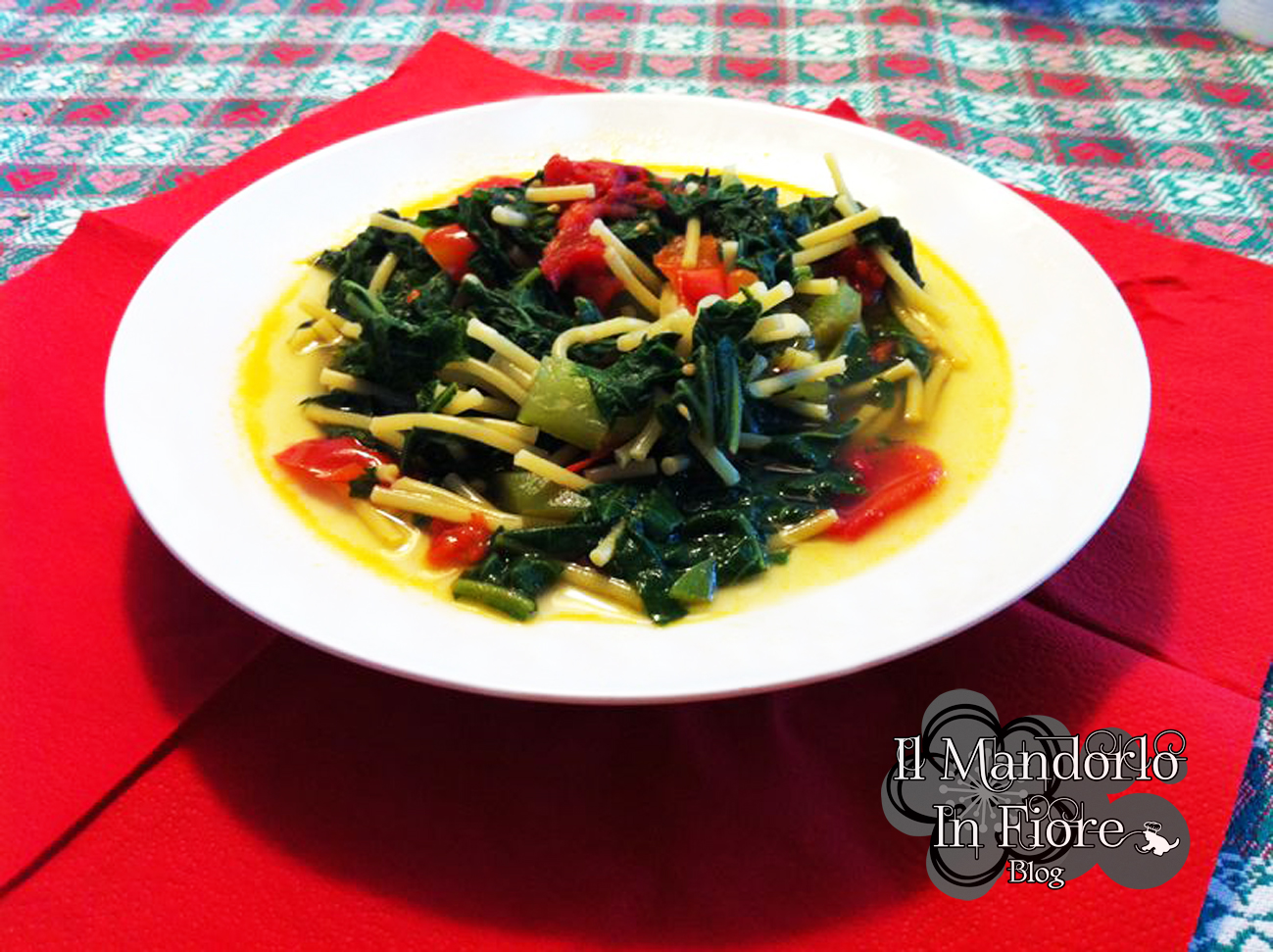 Pasta con i tenerumi
