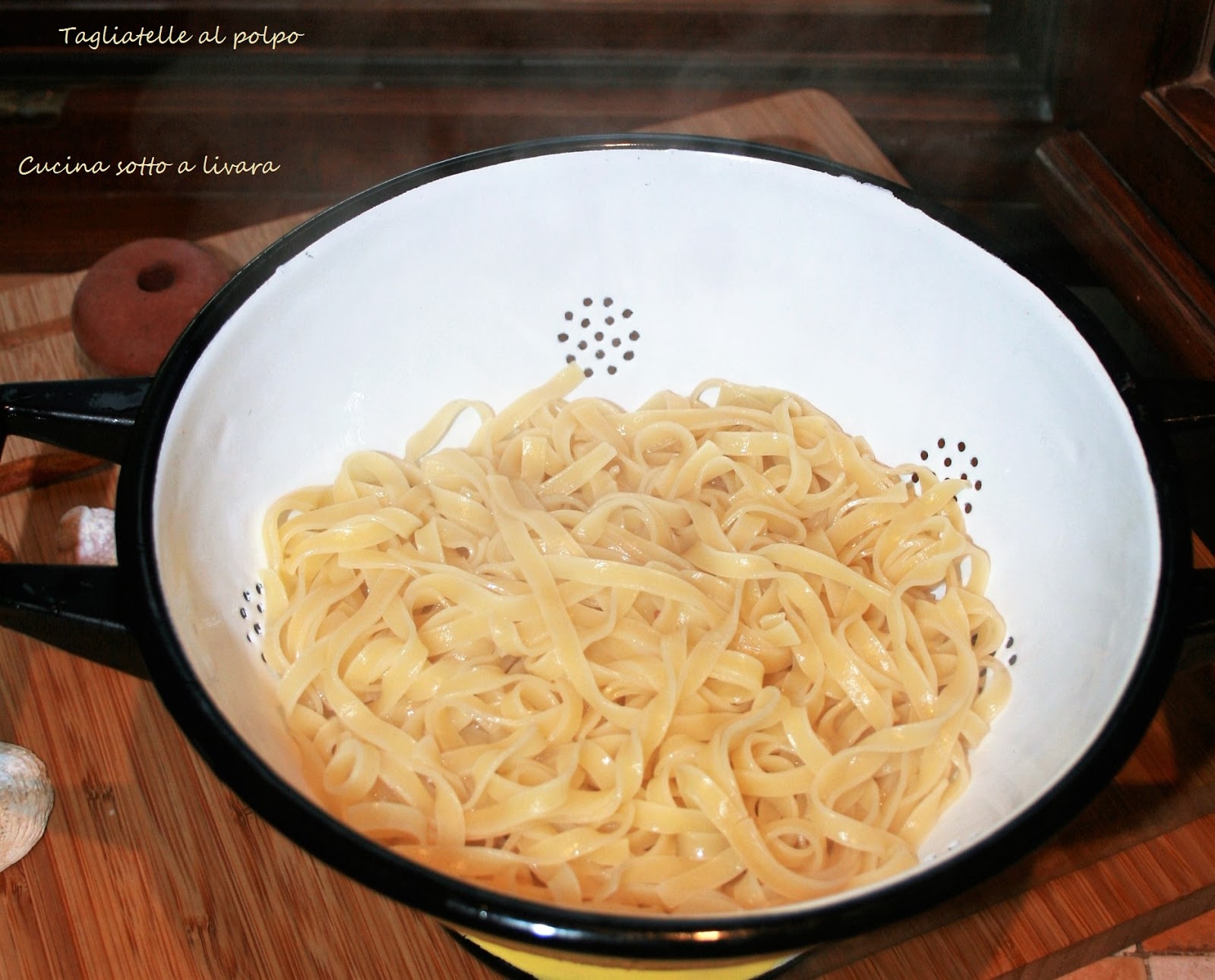 Pasta con il polpo