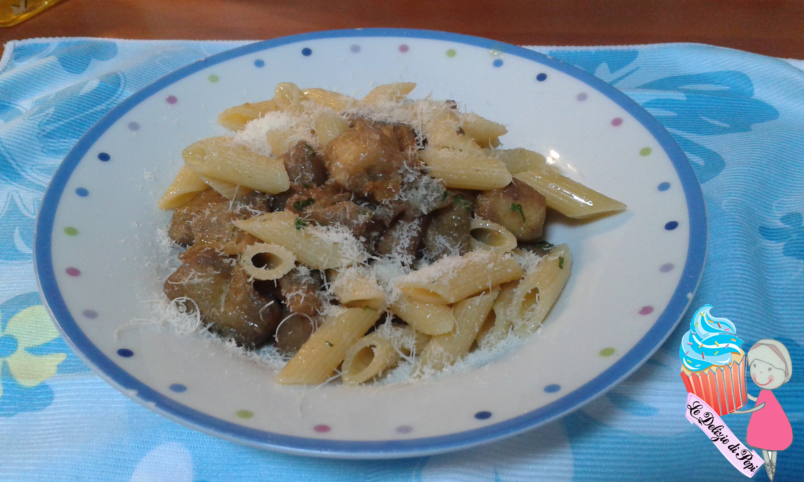 Pasta con le melanzane