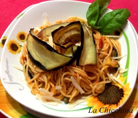 Pasta con le melanzane