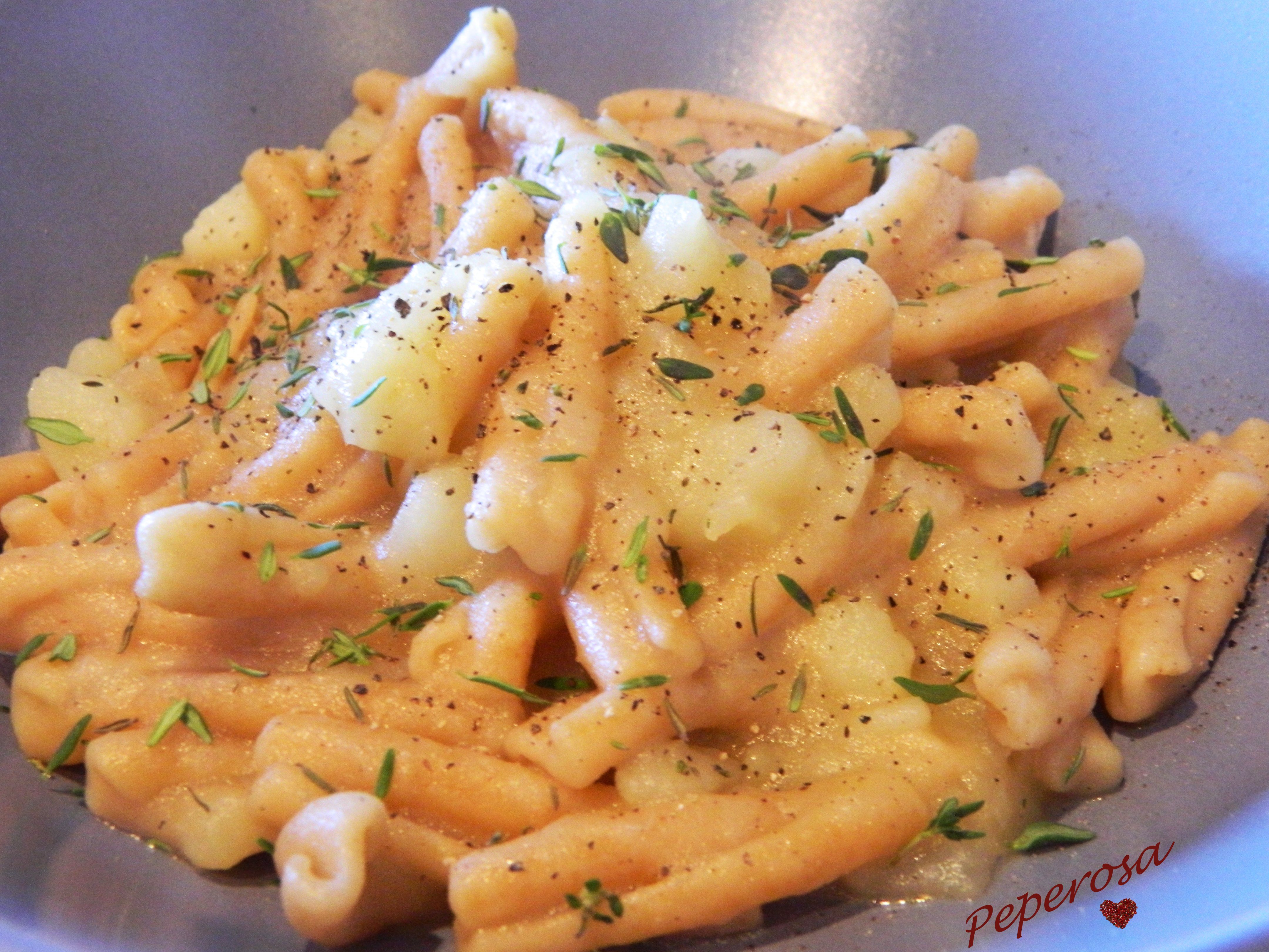 Pasta con le patate