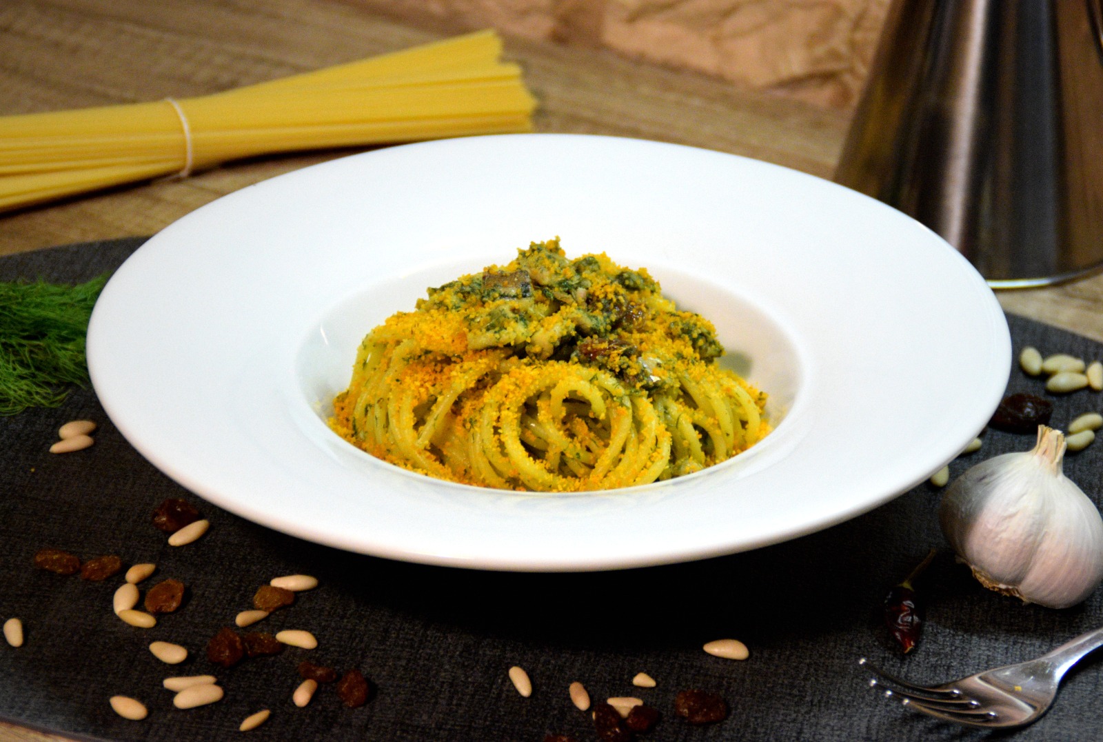 Pasta con le sarde alla palermitana: ricetta
