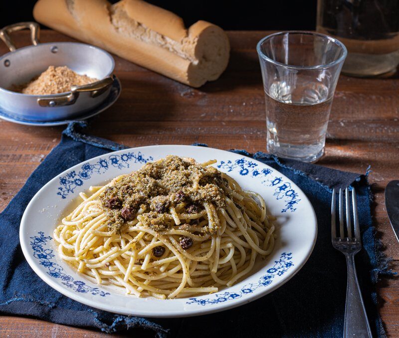 Pasta con le sarde siciliana