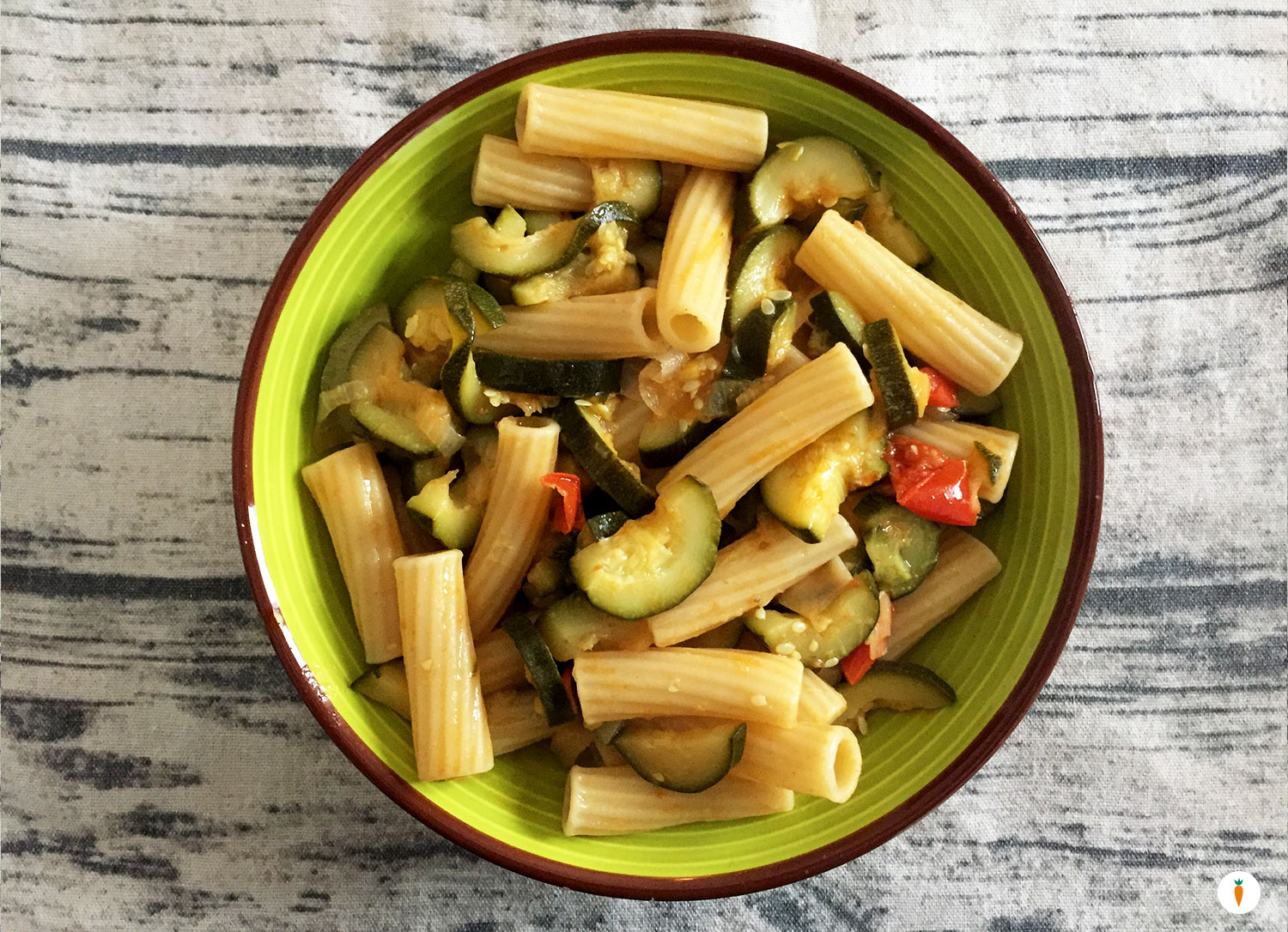 Pasta con le zucchine