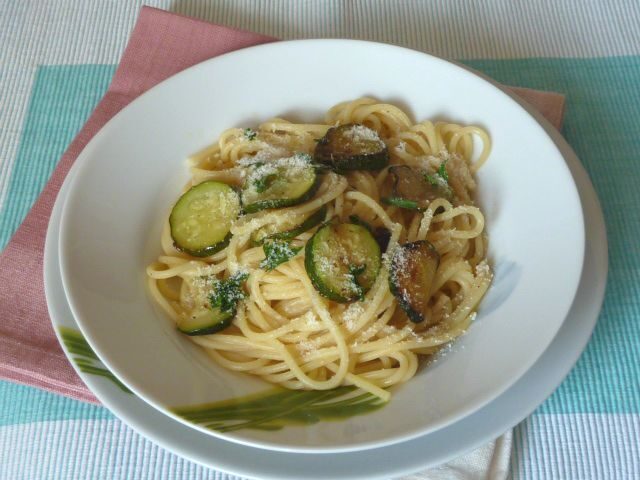 Pasta con le zucchine