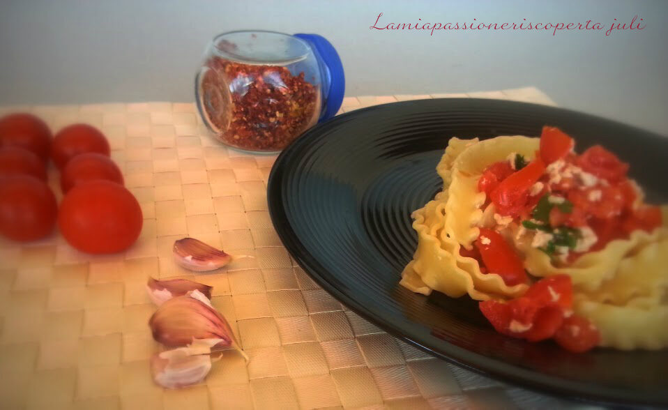 Pasta con pesce spada