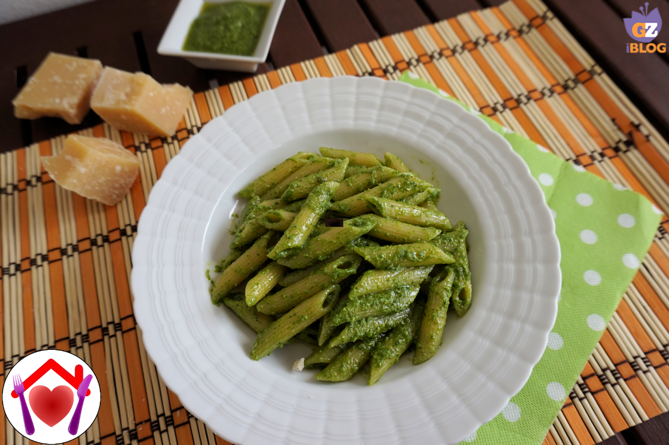 Pasta con pesto di rucola
