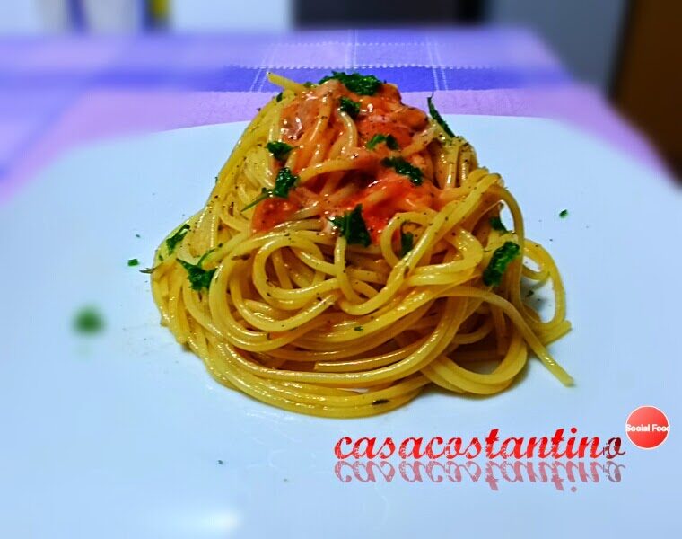 Pasta con ricci