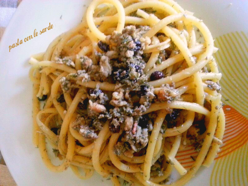 Pasta con sarde e finocchietto