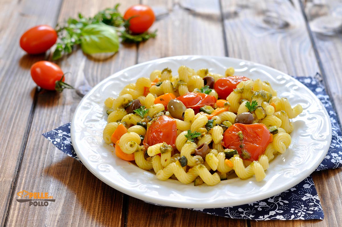 Pasta con verdure estive semplicissima e veloce