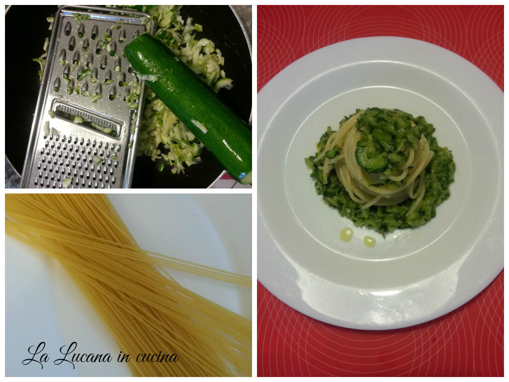 Pasta con zucchine e yogurt greco