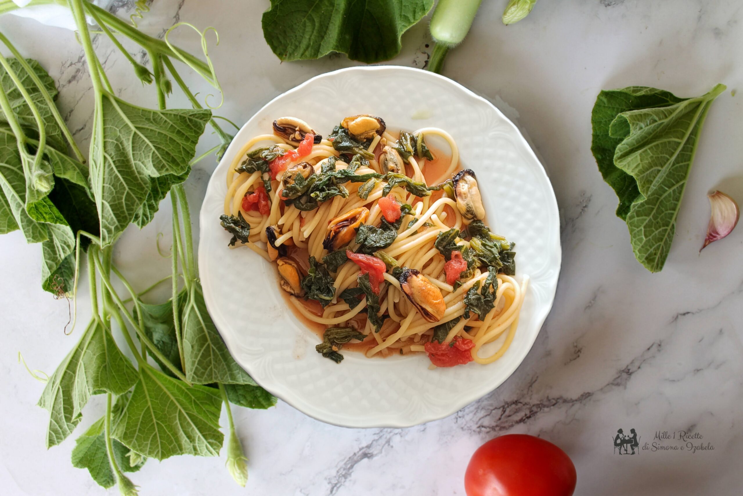 Pasta cozze e tenerumi