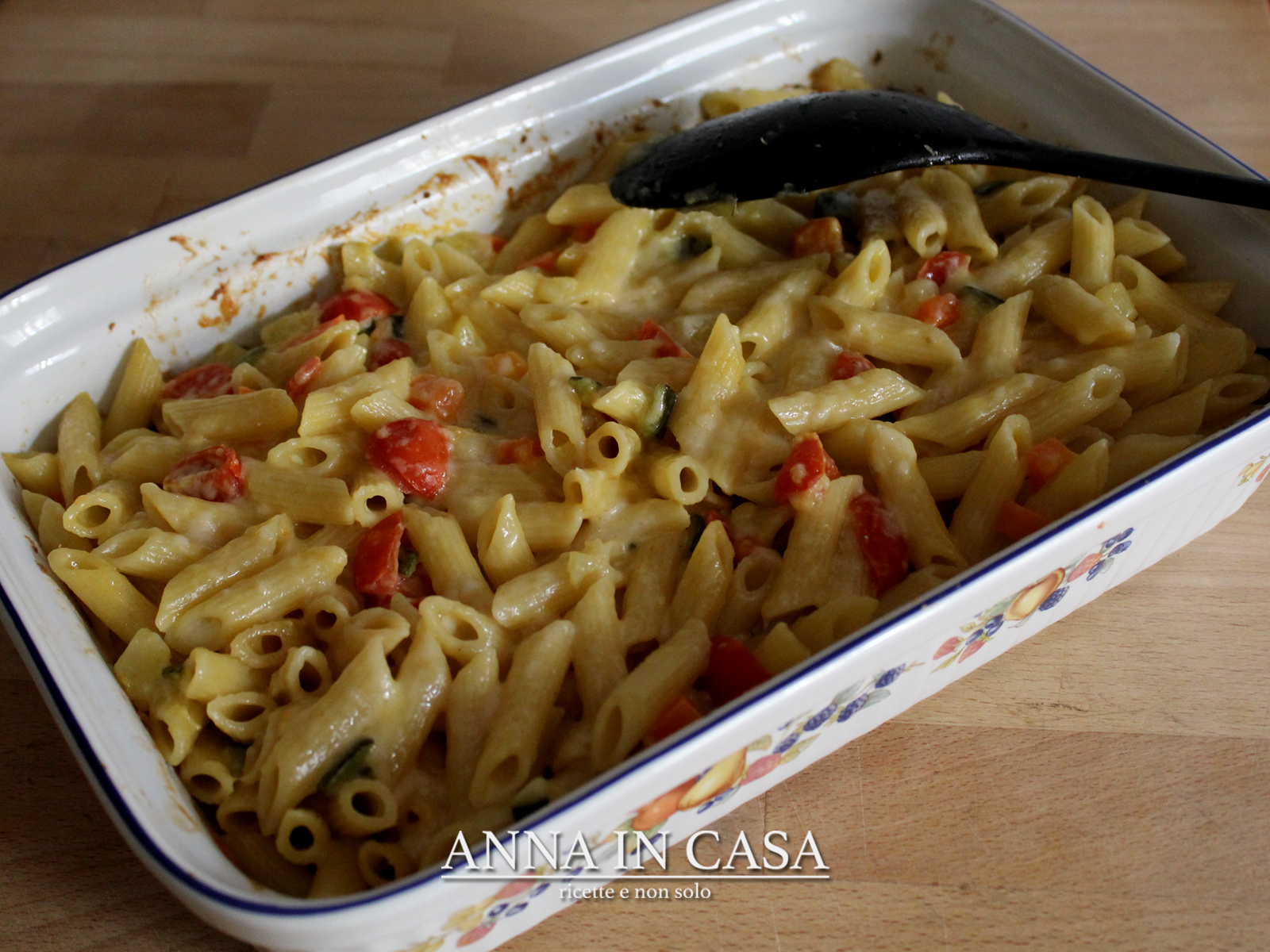 Pasta cremosa gratinata al forno