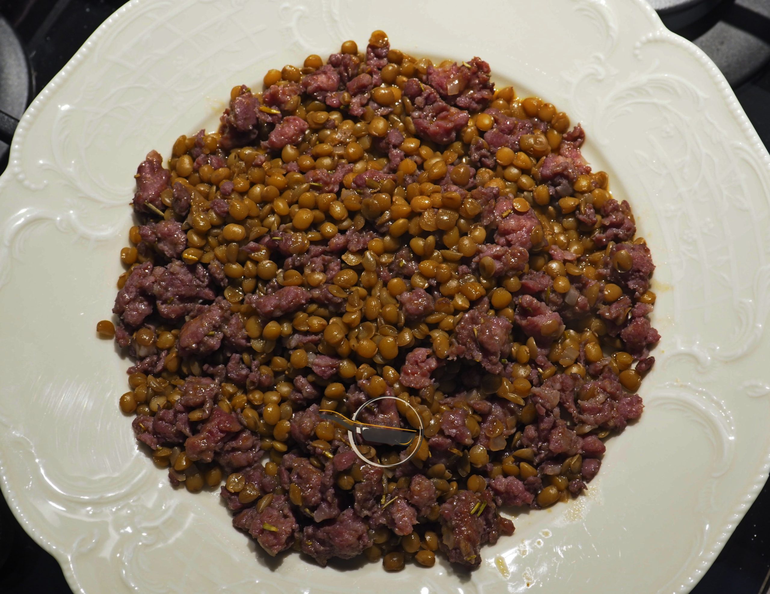 Pasta di salame e lenticchie…