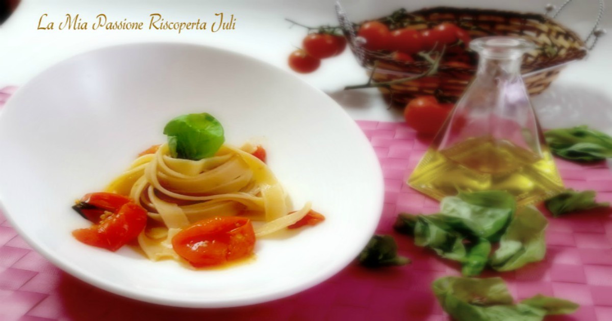 Pasta di semola di grano duro al pomodorino.