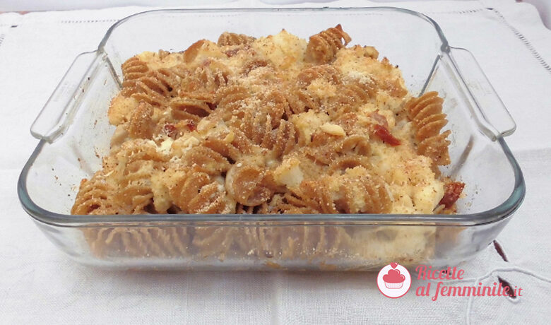 Pasta e cavolfiore al forno light