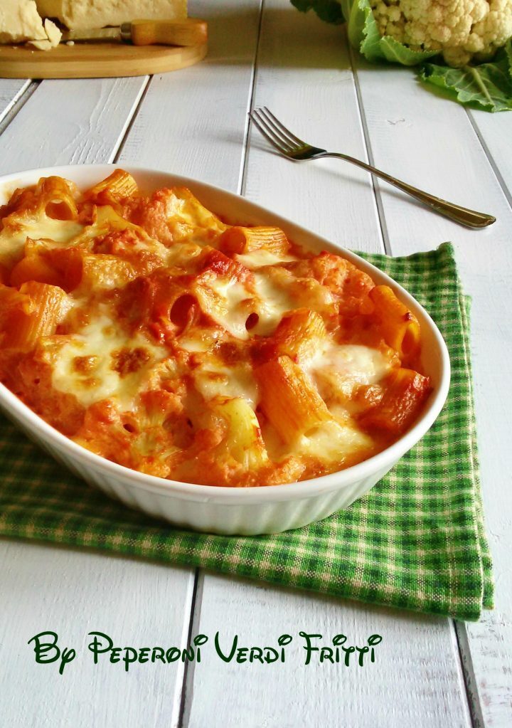 Pasta e cavolfiore al forno
