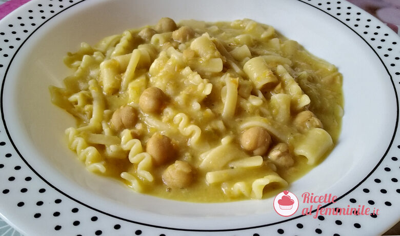 Pasta e ceci con il bimby cremosa