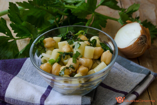 Pasta e ceci fredda â ricetta insalata di pasta