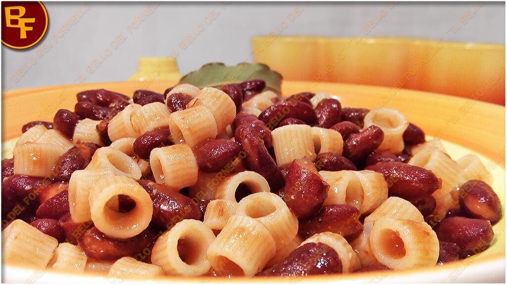 Pasta e fagioli borlotti alla napoletana