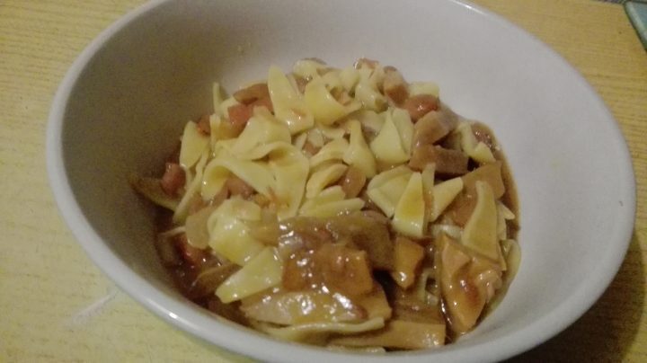 Pasta e fagioli con le cotiche