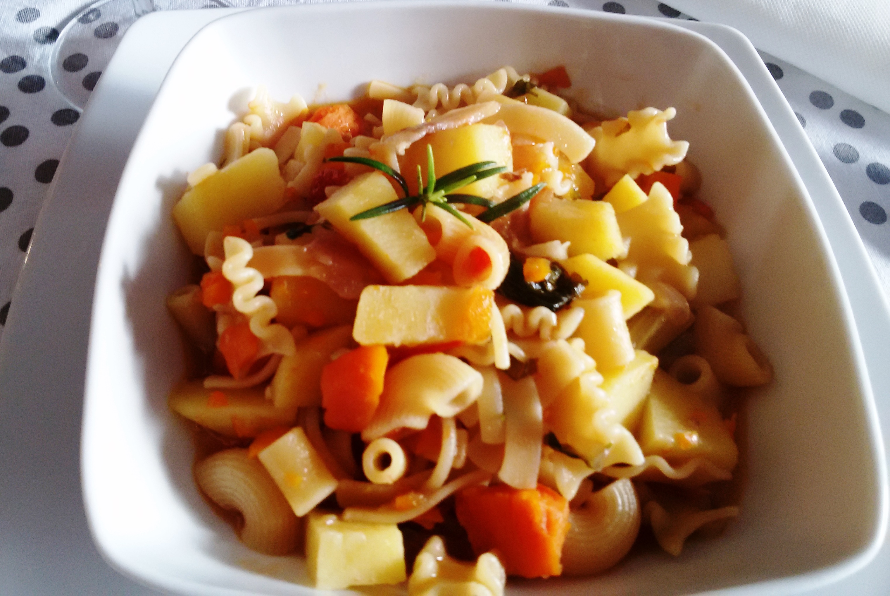 Pasta e patate alla napoletana