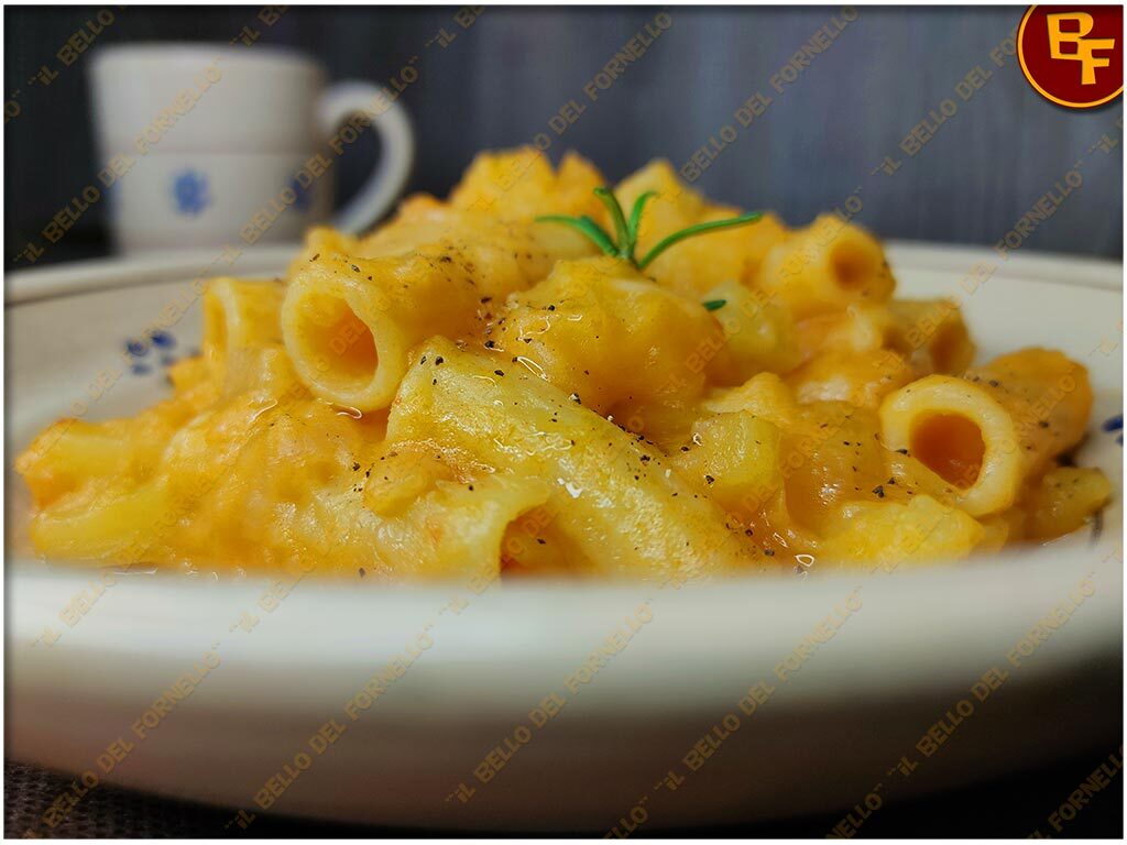 Pasta e patate cremosa