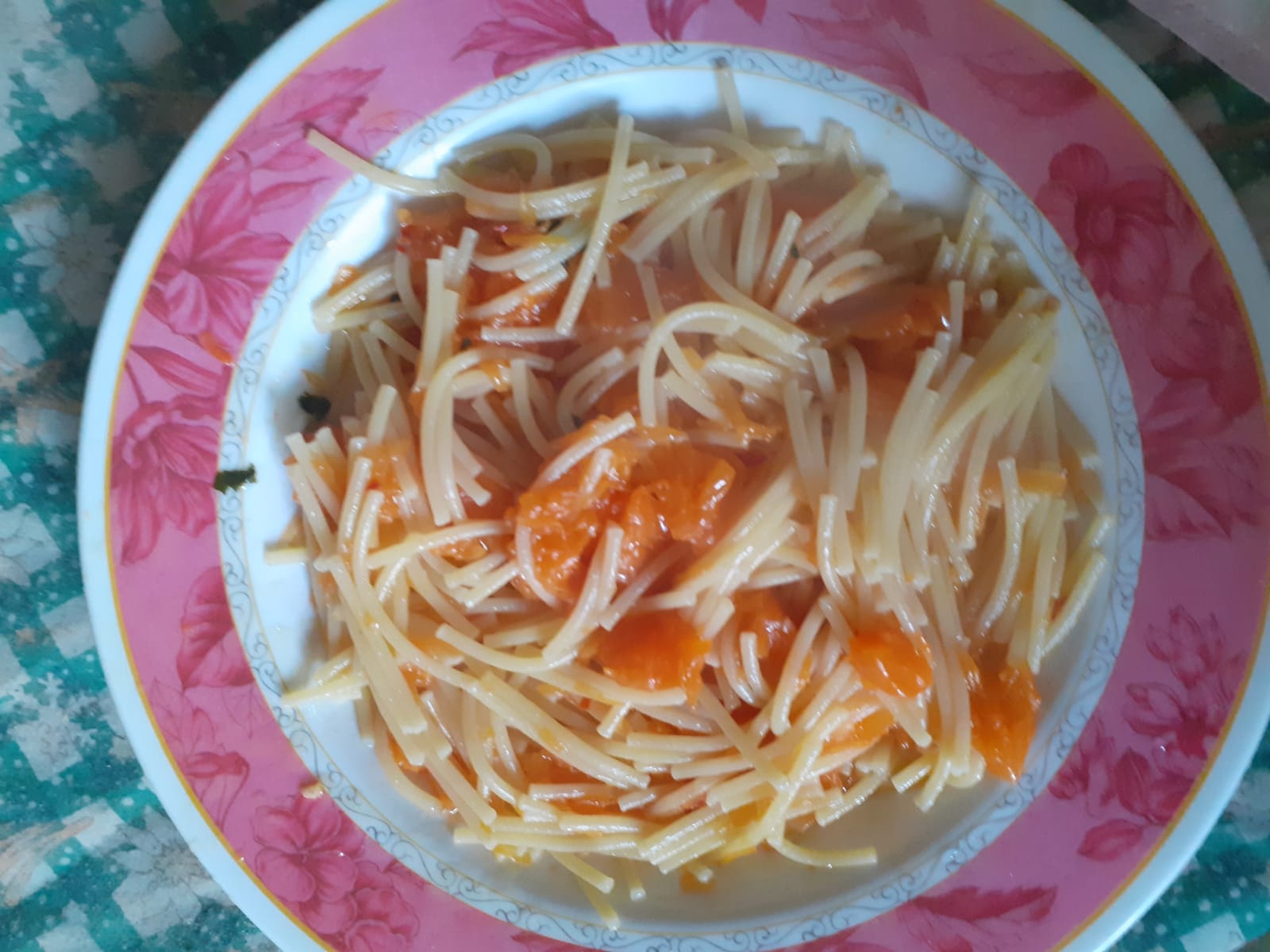 Pasta e zucca